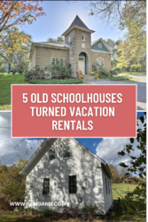 Looking for a unique vacation experience that combines history, charm, and comfort? Discover these 5 old schoolhouses that have been transformed into extraordinary vacation rentals, offering a delightful trip through time. From beautifully renovated interiors to scenic settings, you won’t want to miss the chance to experience the magic of a bygone era in these stunning retreats.