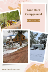 Nestled at the base of Pikes Peak, the Lone Duck Campground is a great place to stay to be near it all. Just down the road from Pikes Peak, and not far from everything Colorado Springs has to offer. This family friendly campground is a great place to stay for your adventures. 