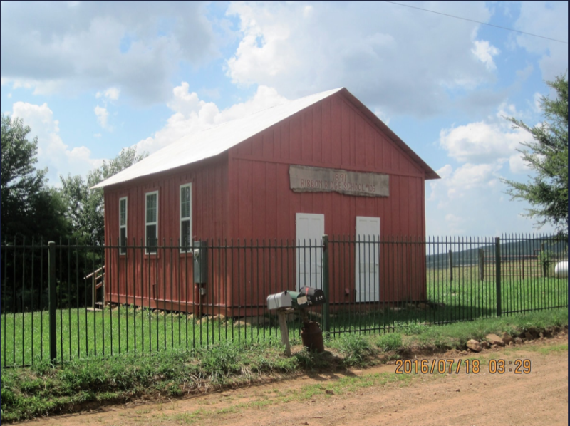 This old schoolhouse in NW Arkansas was built in 1891! 